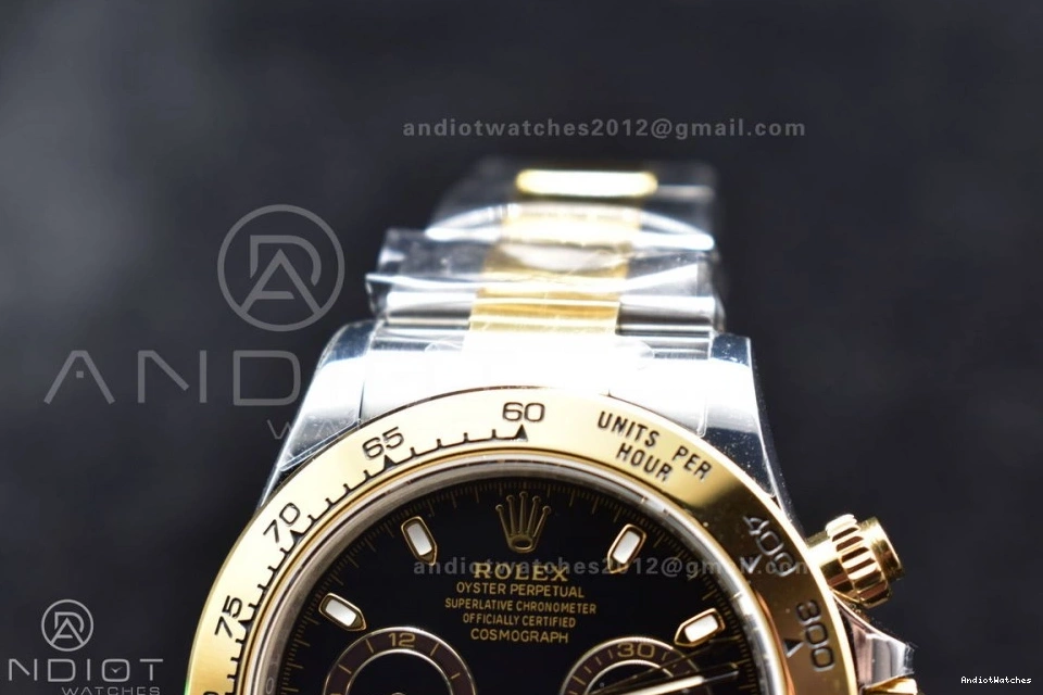 Best BTF and 116503 Daytona Bracelet Dial 1:1 SS Modern SA Edition Case Black 734 904L 1007